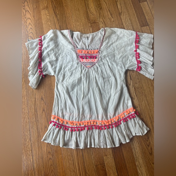 Laraethnics Swim Pom Pom Cover Up - Picture 4 of 7